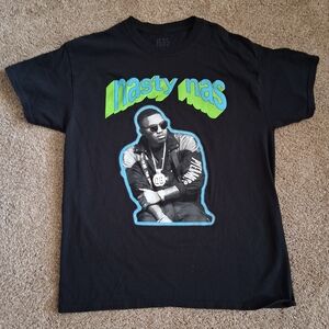 Mi Black and Gray Crewneck Sweatshirt with Printed Logo